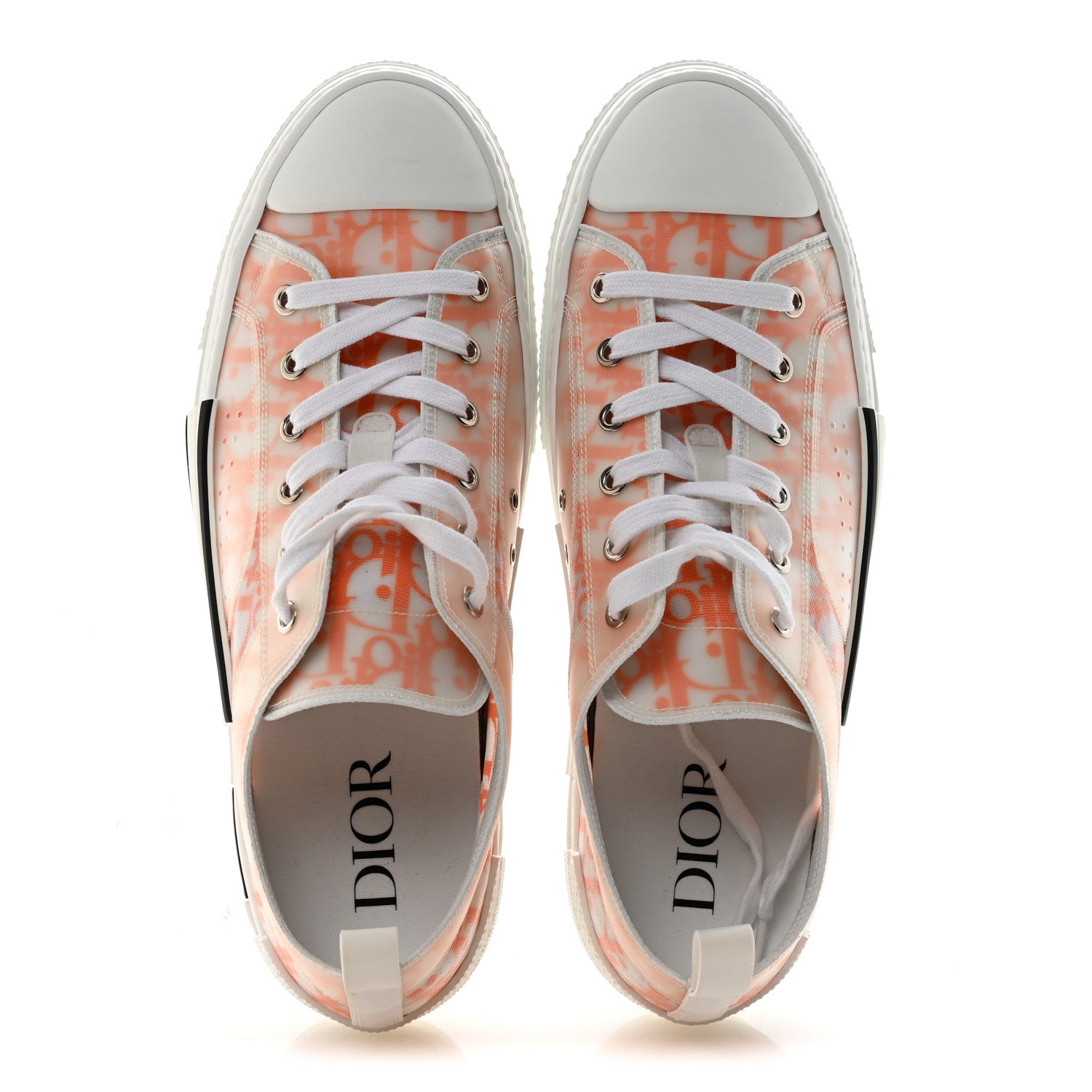 Christian Dior Technical Canvas Oblique Mens B23 Low Top Sneakers