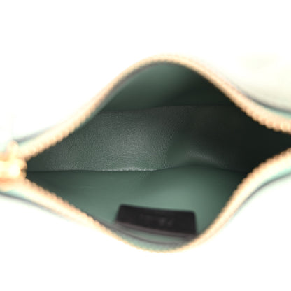 Fendi Vitello Grace New Matte Nano Fendigraphy Hobo Charm Menta 5 of 10