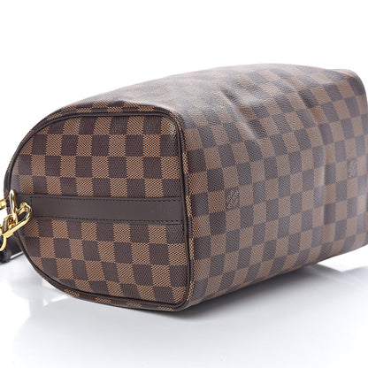 Louis Vuitton Damier Ebene Speedy Bandouliere 25 7 of 9