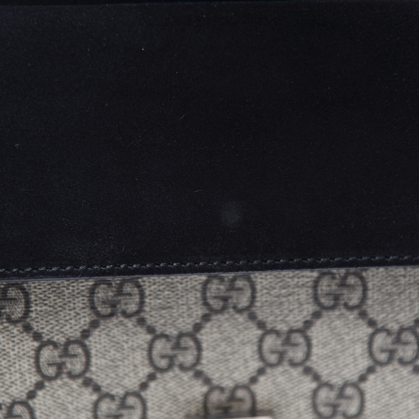 GG Supreme Monogram Mini Dionysus Shoulder Bag Black