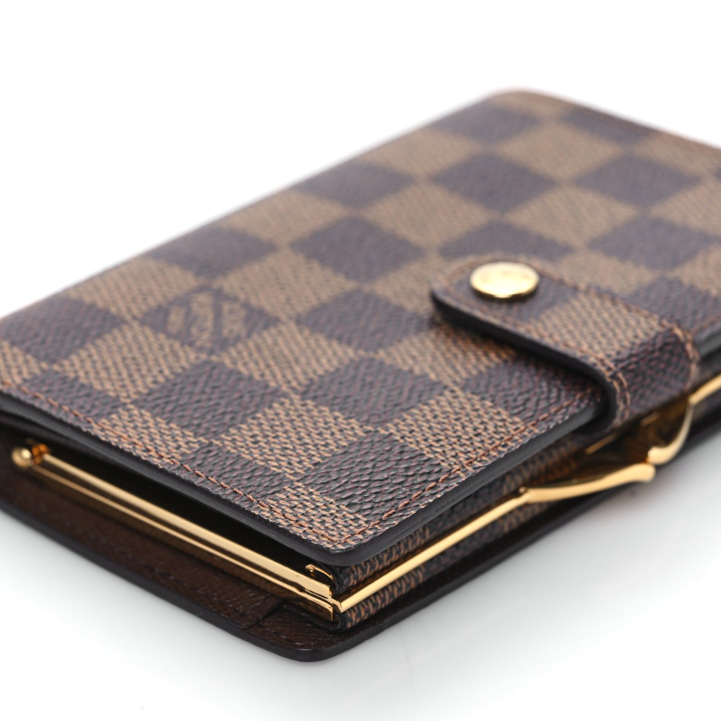 Damier Ebene French Purse Wallet