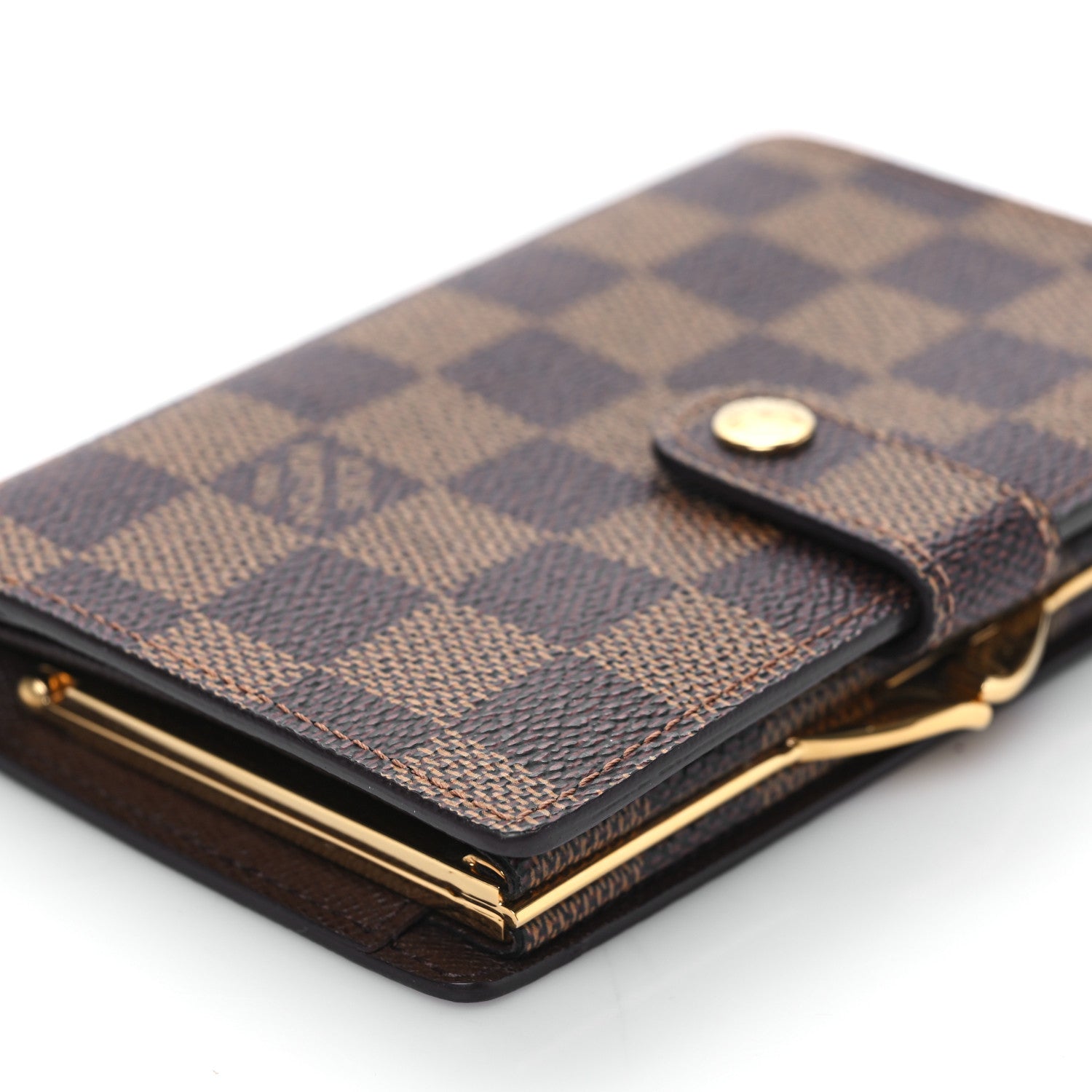 Louis Vuitton Damier Ebene French Purse Wallet 9 of 10