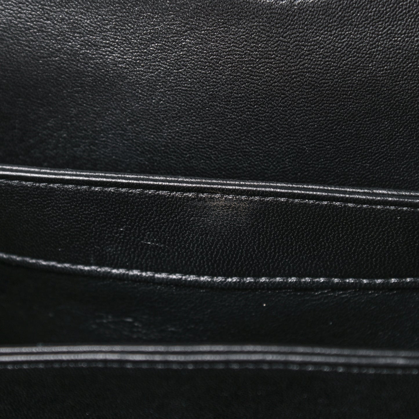 Lambskin Quilted Small Trendy CC Dual Handle Flap Bag Black