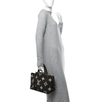 Louis Vuitton Empreinte Monogram Giant Petit Palais Black Beige 2 of 10