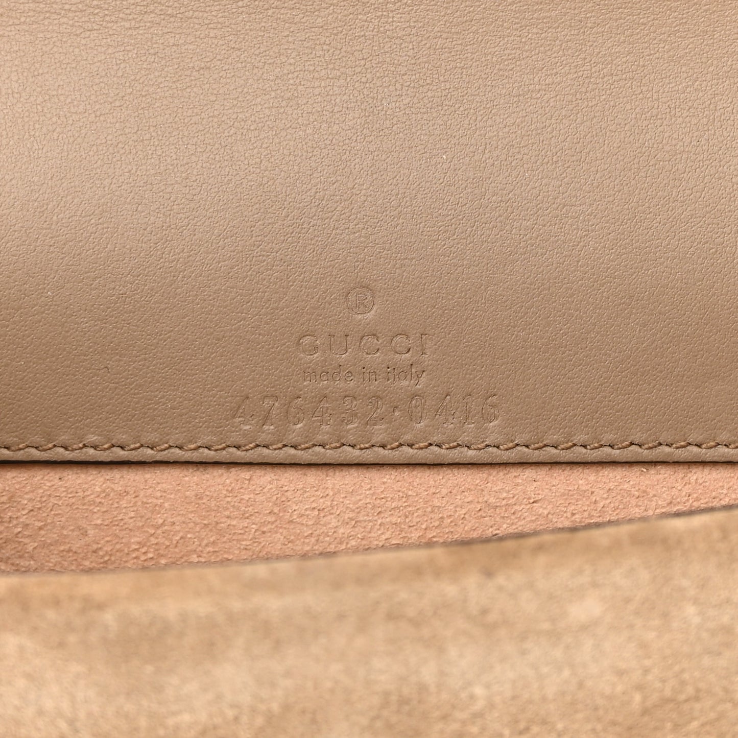 GG Supreme Monogram Super Mini Dionysus Shoulder Bag Taupe