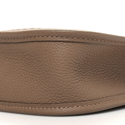 Hermes Taurillon Clemence Flipperball Sangle Evelyne TPM Beige De Weimar Noisette Cuivre Gold 10 of 11
