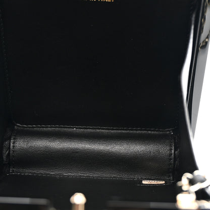 Chanel Plexiglass Perfume Bottle Clutch  Black 5 of 11