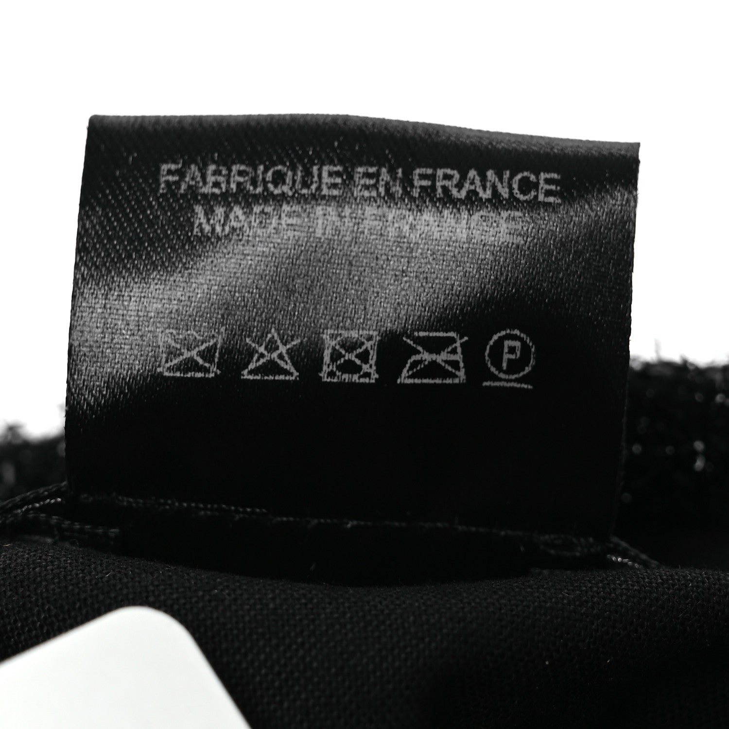 Chanel Cotton Metallic CC Beret M Black 9 of 9
