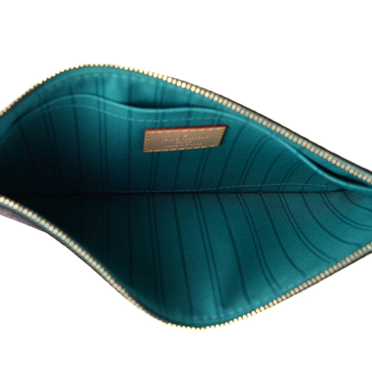 Monogram Neverfull MM GM Pochette Turquoise