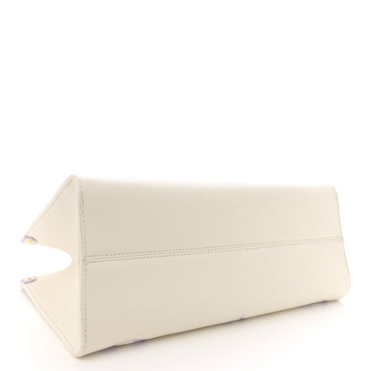 Louis Vuitton Empreinte Monogram Giant Onthego MM Latte Bubble Tea 4 of 9