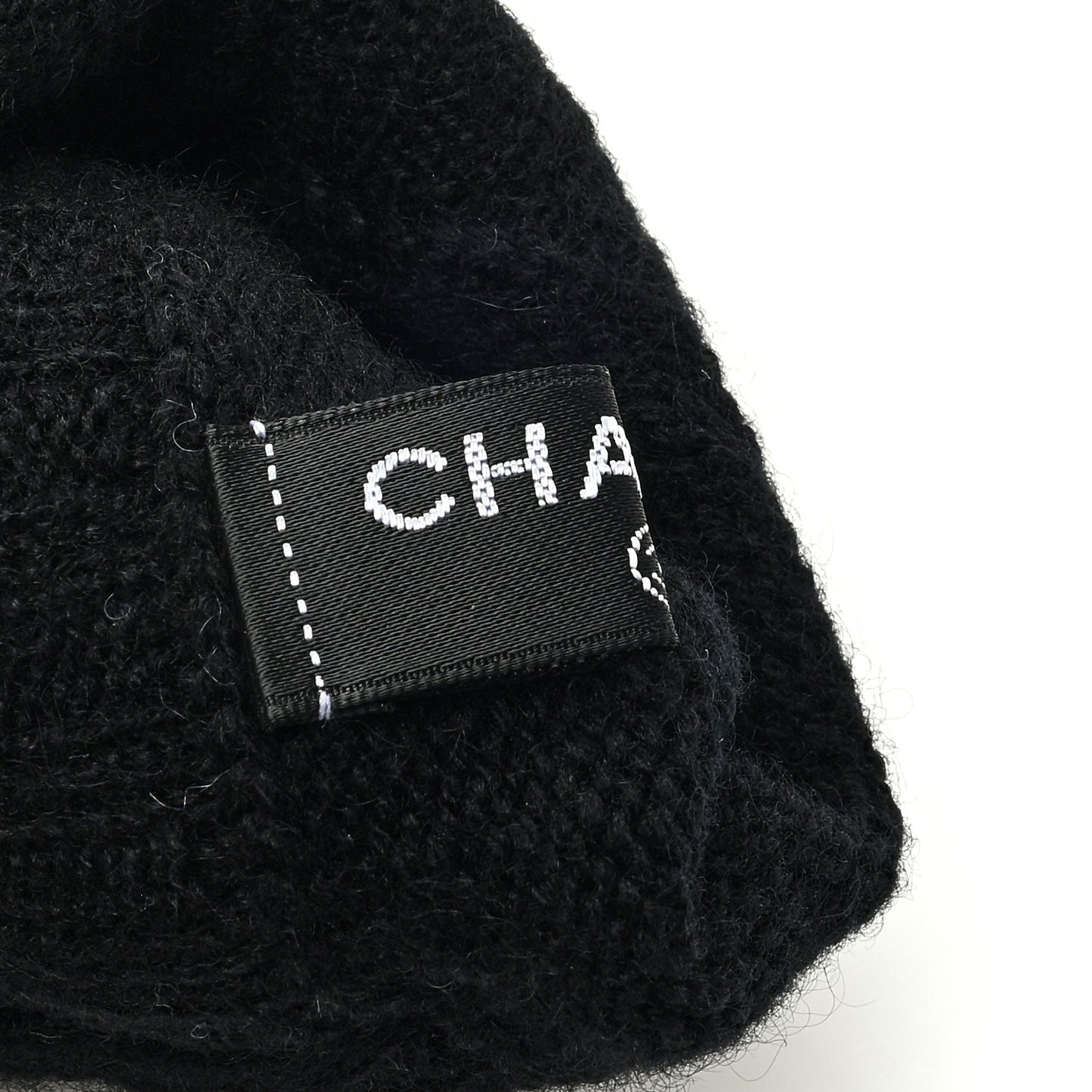 Cashmere CC Gloves Black White