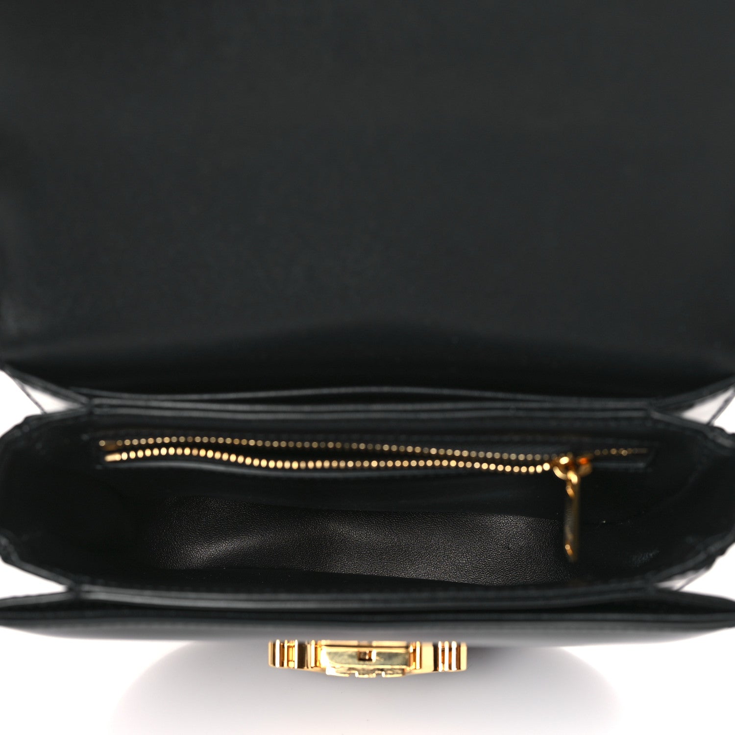 Celine Shiny Calfskin Teen Besace Black 5 of 8