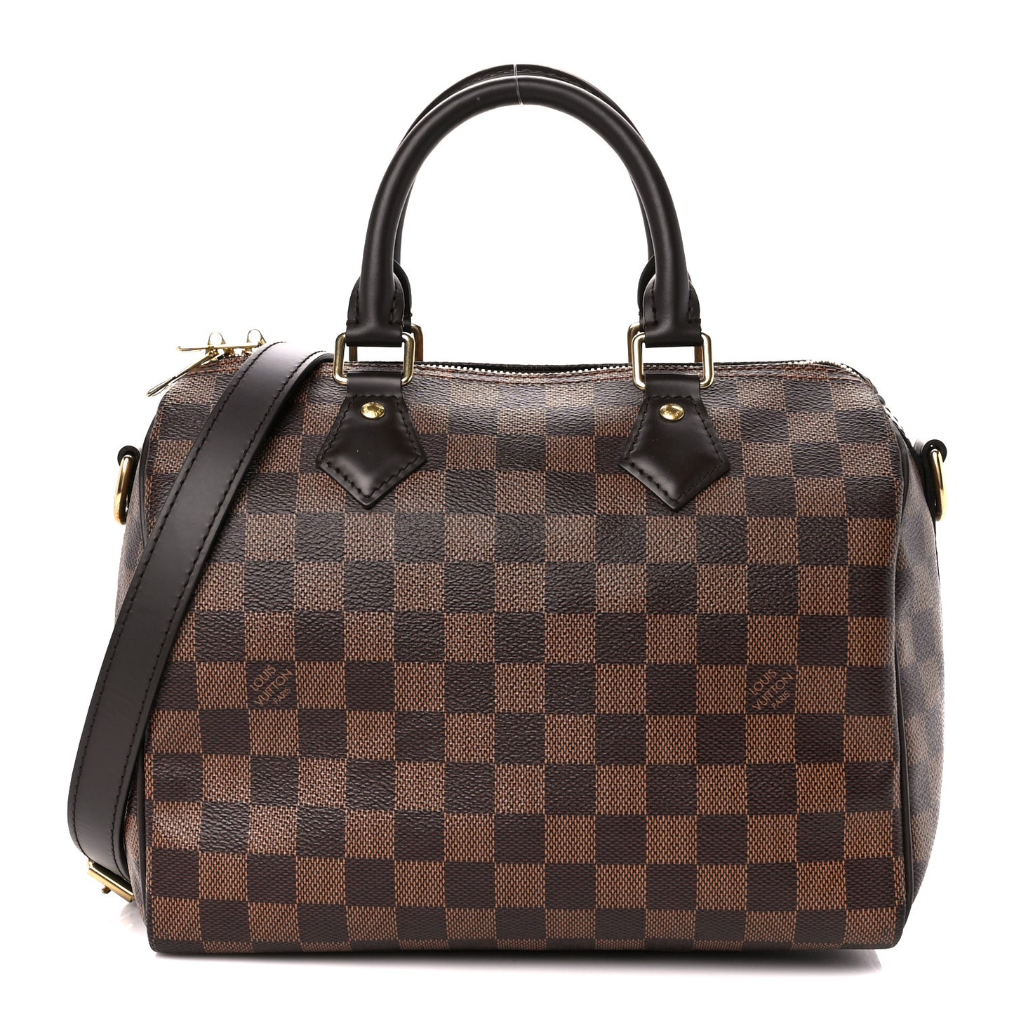 Damier Ebene Speedy Bandouliere 25