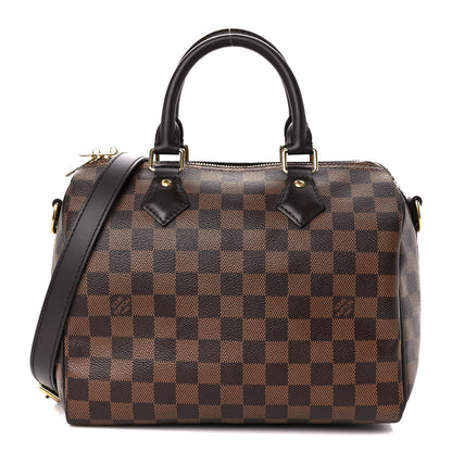 Louis Vuitton Damier Ebene Speedy Bandouliere 25 1 of 13