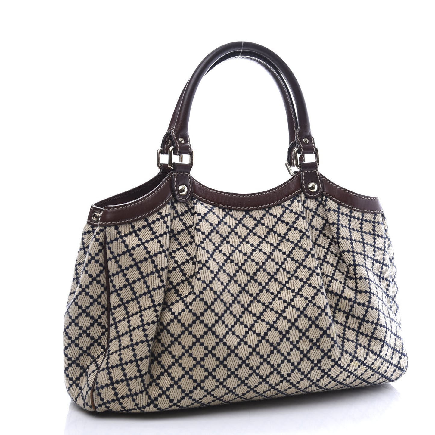 Diamante Medium Sukey Tote Brown