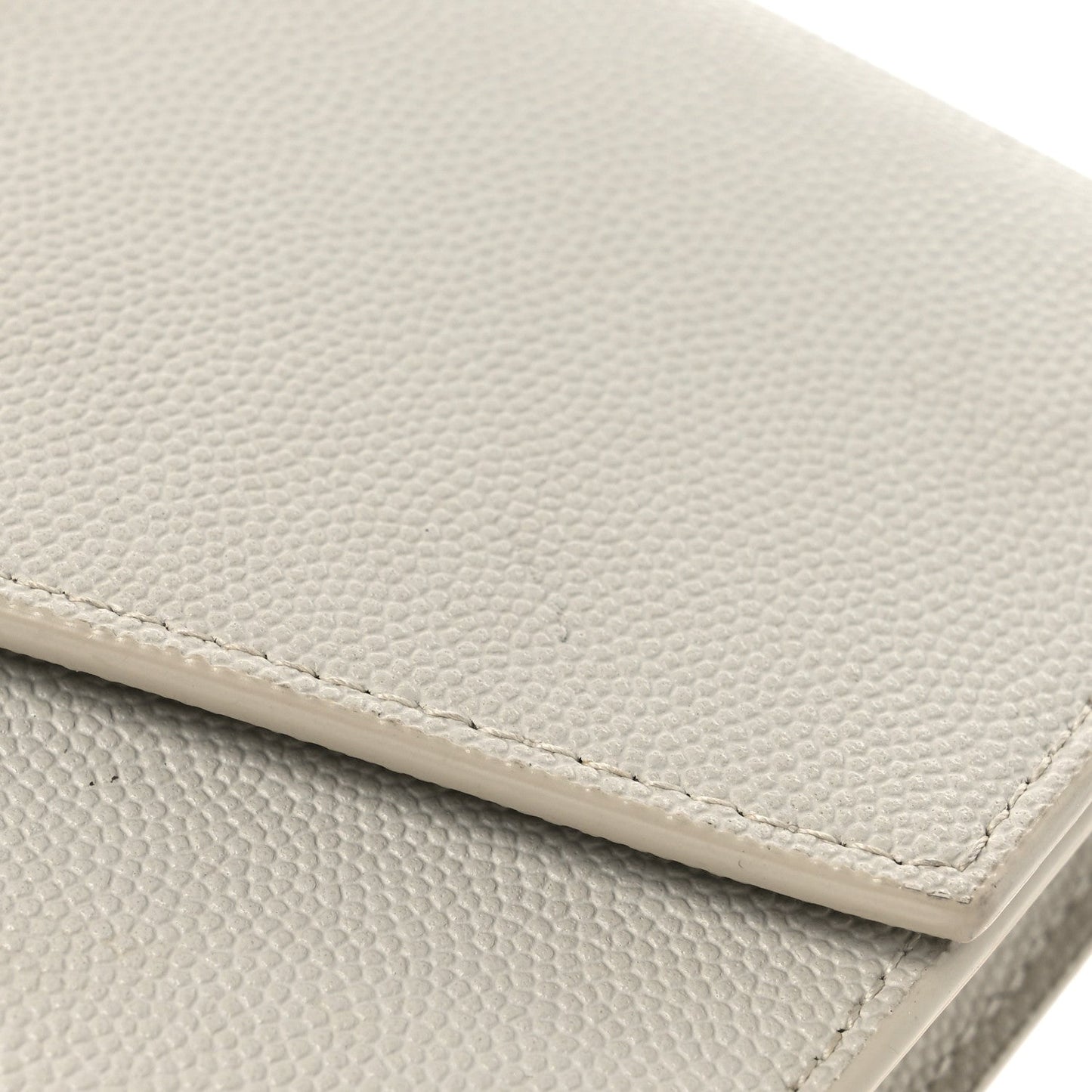 Grain De Poudre Monogram Uptown Chain Wallet Dark Latte