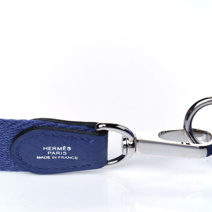 Hermes Taurillon Clemence Evelyne TPM Bleu Electrique 12 of 14