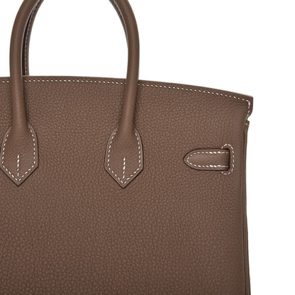 Hermes Togo Birkin 25 Etoupe 21 of 27
