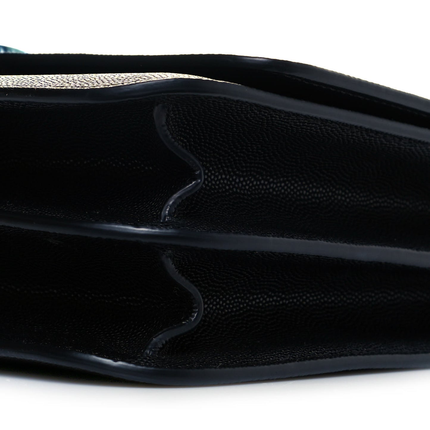 Grained Calfskin Medium TB Bag Black