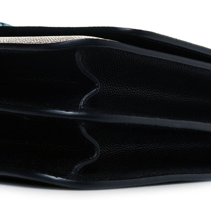 Burberry Grained Calfskin Medium TB Bag Black 9 of 9