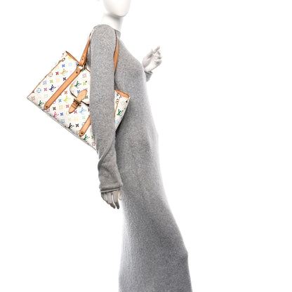 Louis Vuitton Monogram Multicolor Aurelia MM White 3 of 10