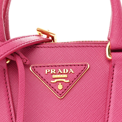 Prada Saffiano Lux Small Promenade Tote Fuxia 9 of 13