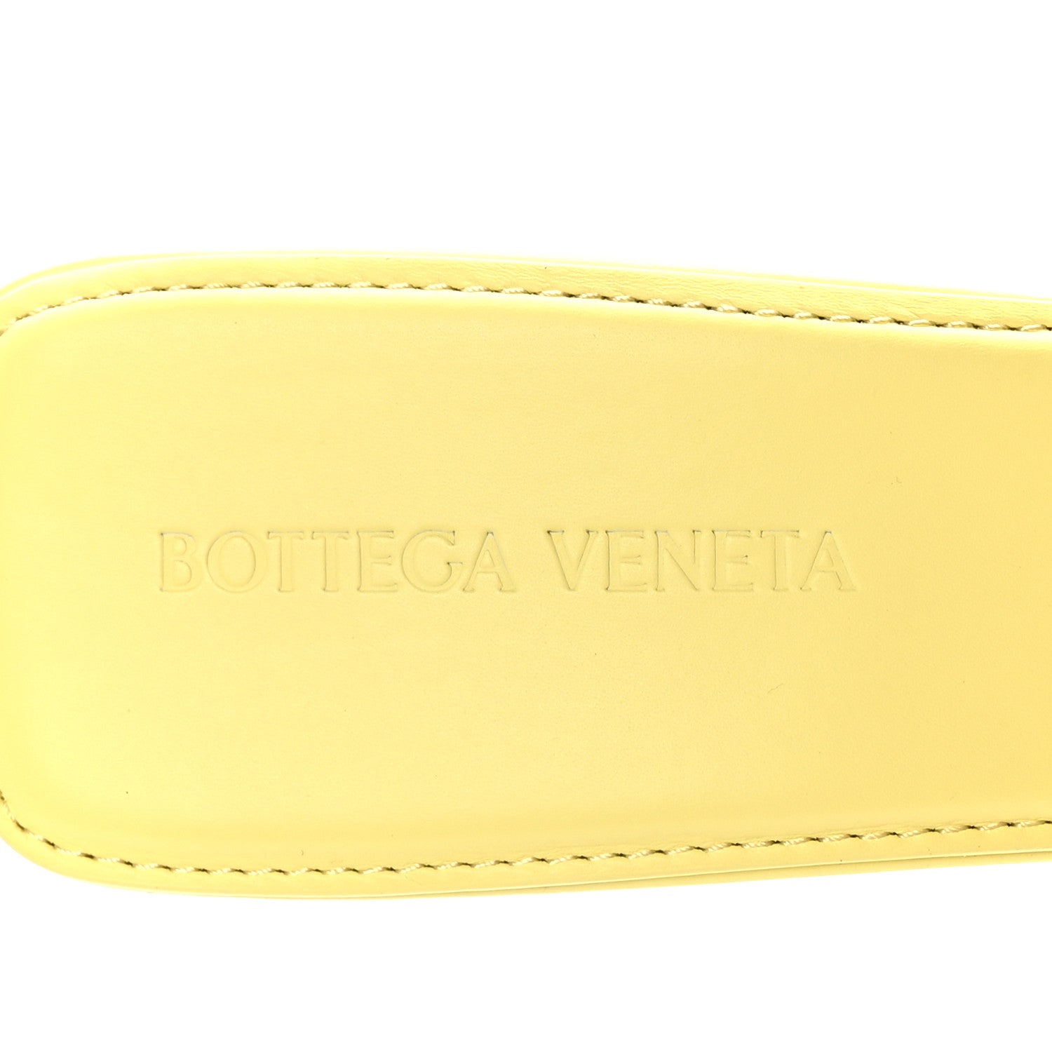 Bottega Veneta Vienna Calfskin The Band Mule Sandals 39 Lemonade 6 of 8