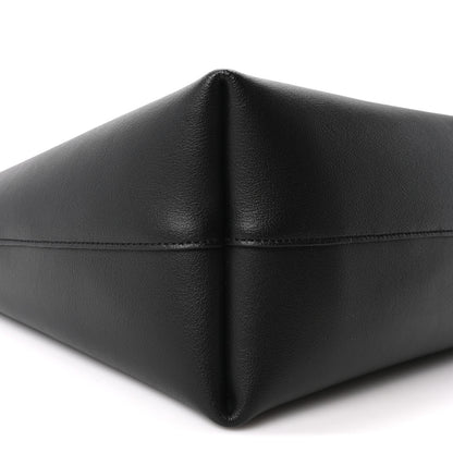 Saint Laurent Calfskin Large Shopping Tote Black 10 of 12