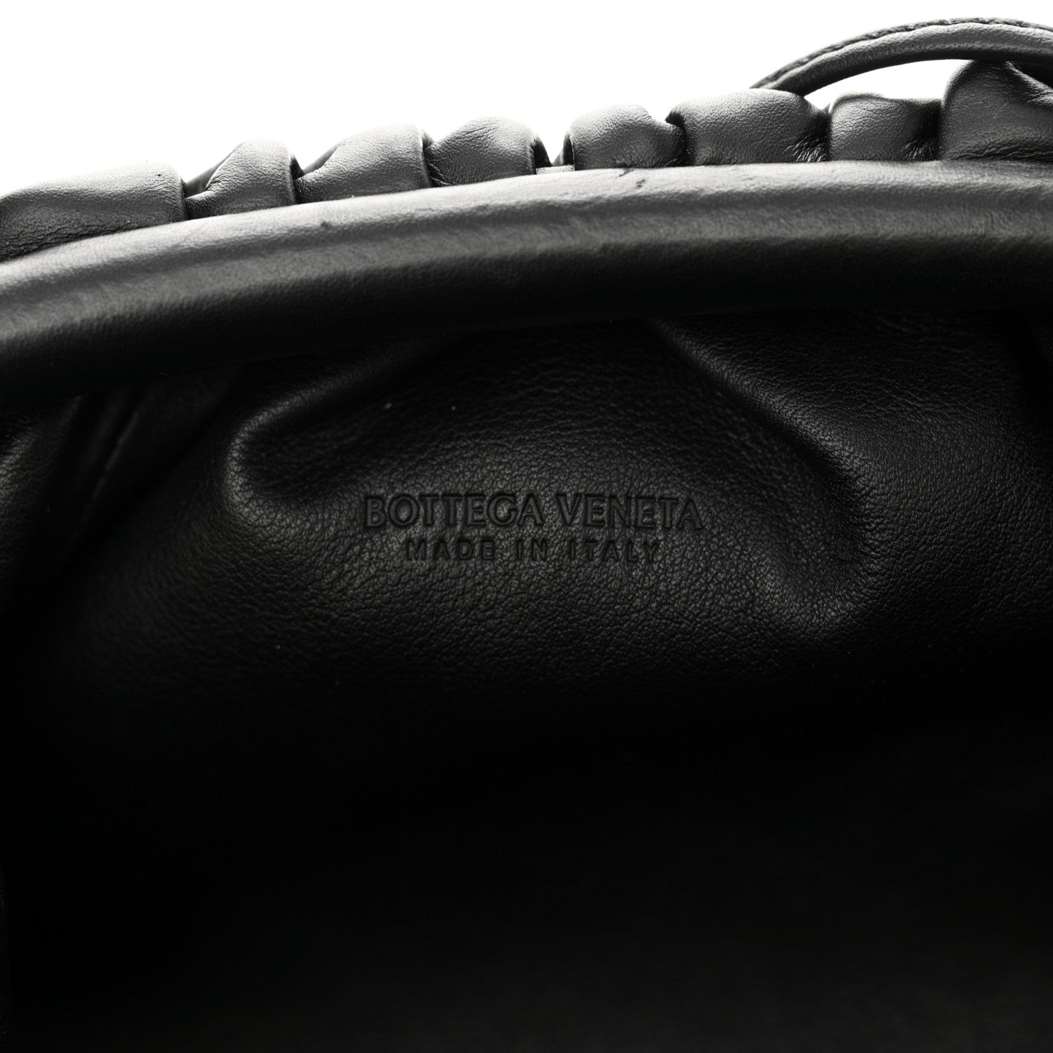 Bottega Veneta Butter Calfskin The Mini Pouch Black 6 of 11