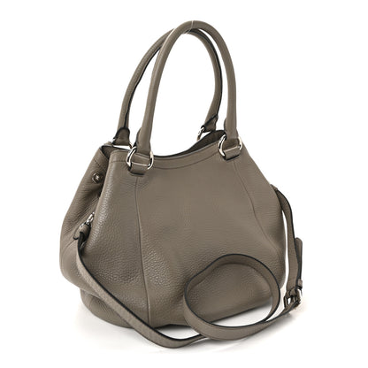 Prada Vitello Daino Shopping Tote Argilla 3 of 9