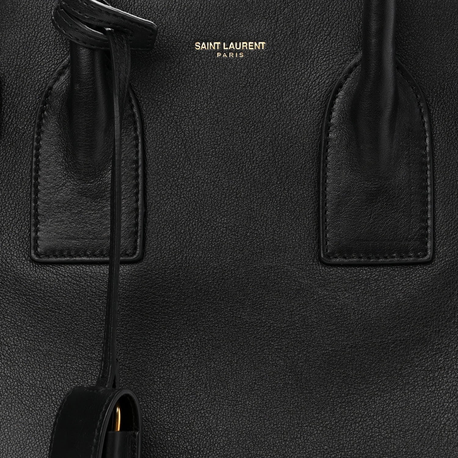 Saint Laurent Calfskin Small Sac De Jour Black 8 of 11
