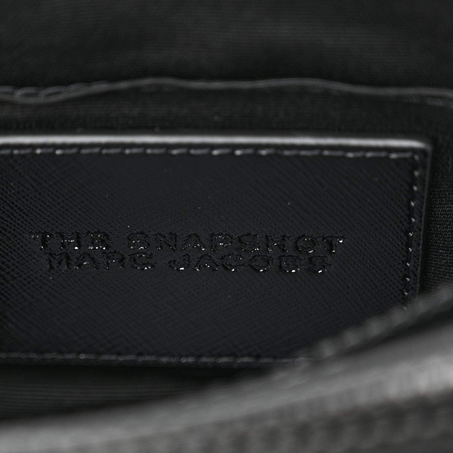 Marc Jacobs Saffiano Snapshot Camera Bag Black 6 of 10