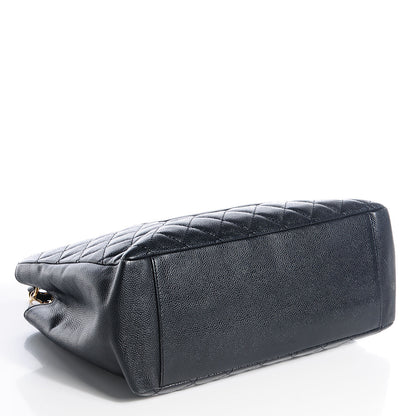 Chanel Caviar Grand Shopping Tote GST Black 4 of 7