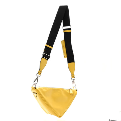 Prada Grace Lux Triangle Shoulder Bag Sole 3 of 12