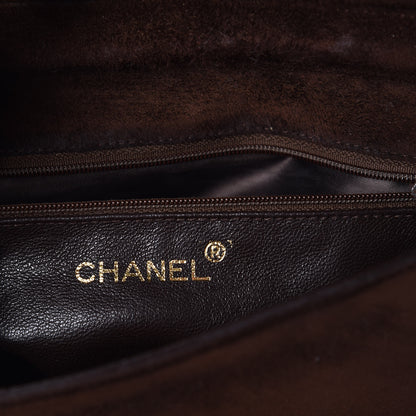 Chanel Suede Lizard Small Flap Brown 6 of 11