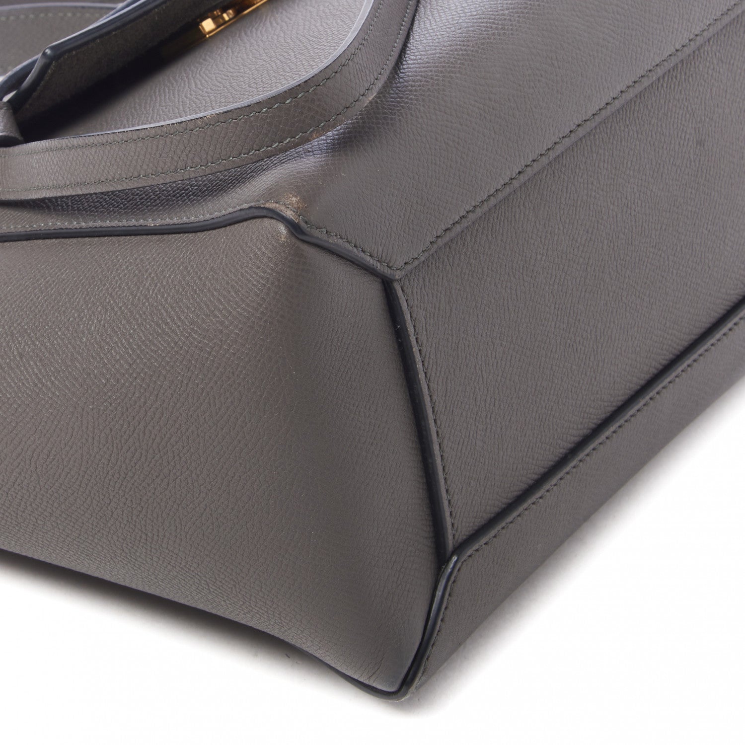 Celine Baby Grained Calfskin Micro Belt Bag Grey 6 of 11