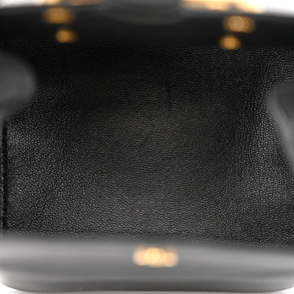 Valentino Garavani Nappa Mini Vlogo Bucket Bag Black 5 of 9