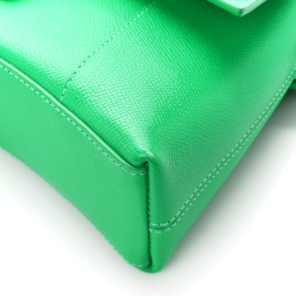 Balenciaga Grained Calfskin XS Downtown Shoulder Bag Vivid Green 12 of 12