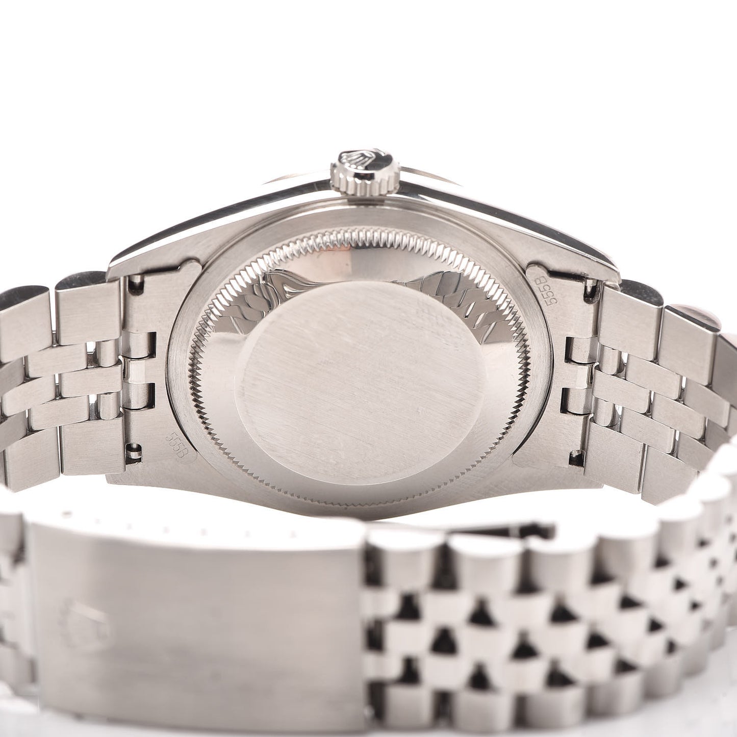 Stainless Steel 18K White Gold 36mm Oyster Perpetual Datejust Watch White Jubilee 16234
