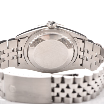 Rolex Stainless Steel 18K White Gold 36mm Oyster Perpetual Datejust Watch White Jubilee 16234 5 of 7