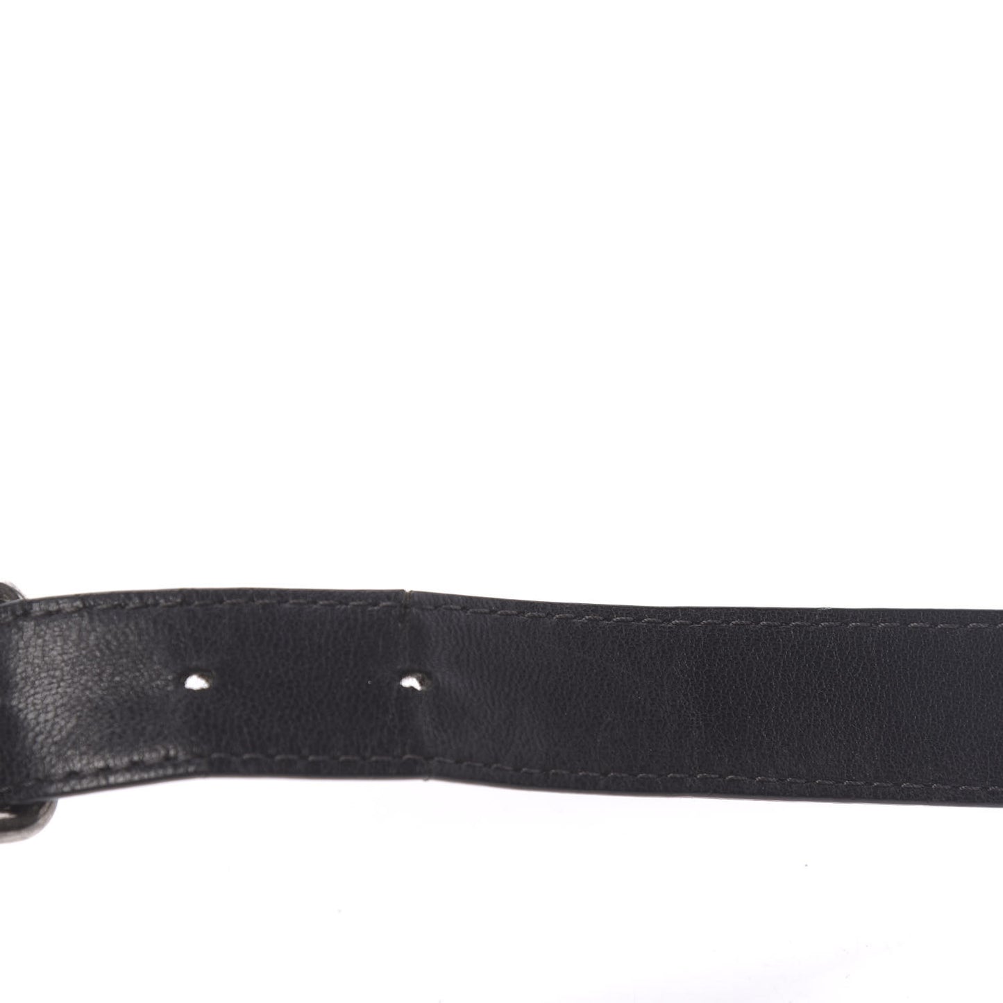 Lambskin Quilted Banane Waist Bag Fanny Pack Black
