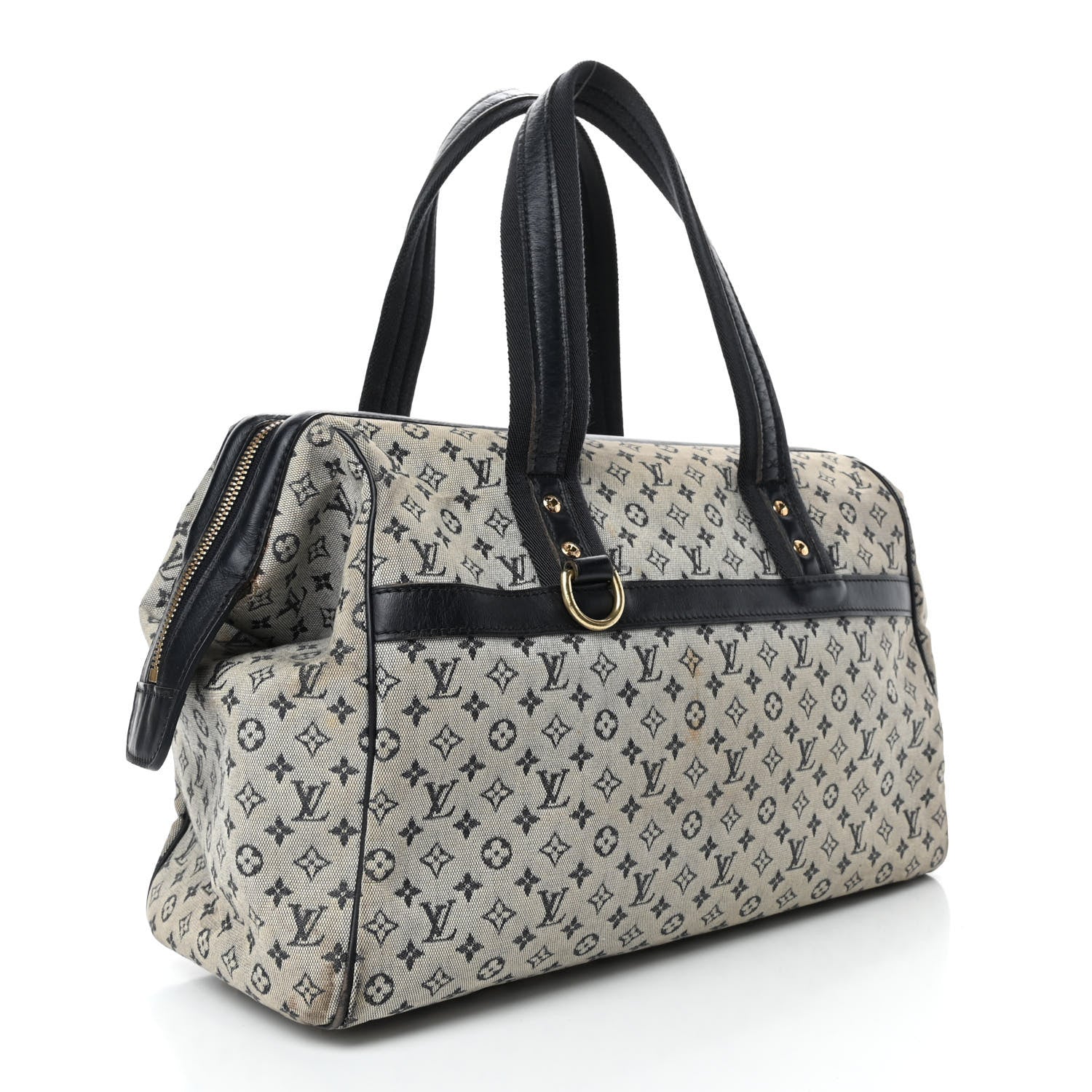 Louis Vuitton Mini Monogram Josephine GM Blue 2 of 4