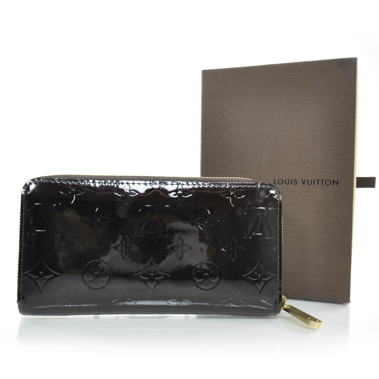 Louis Vuitton Vernis Zippy Wallet Amarante 2 of 7