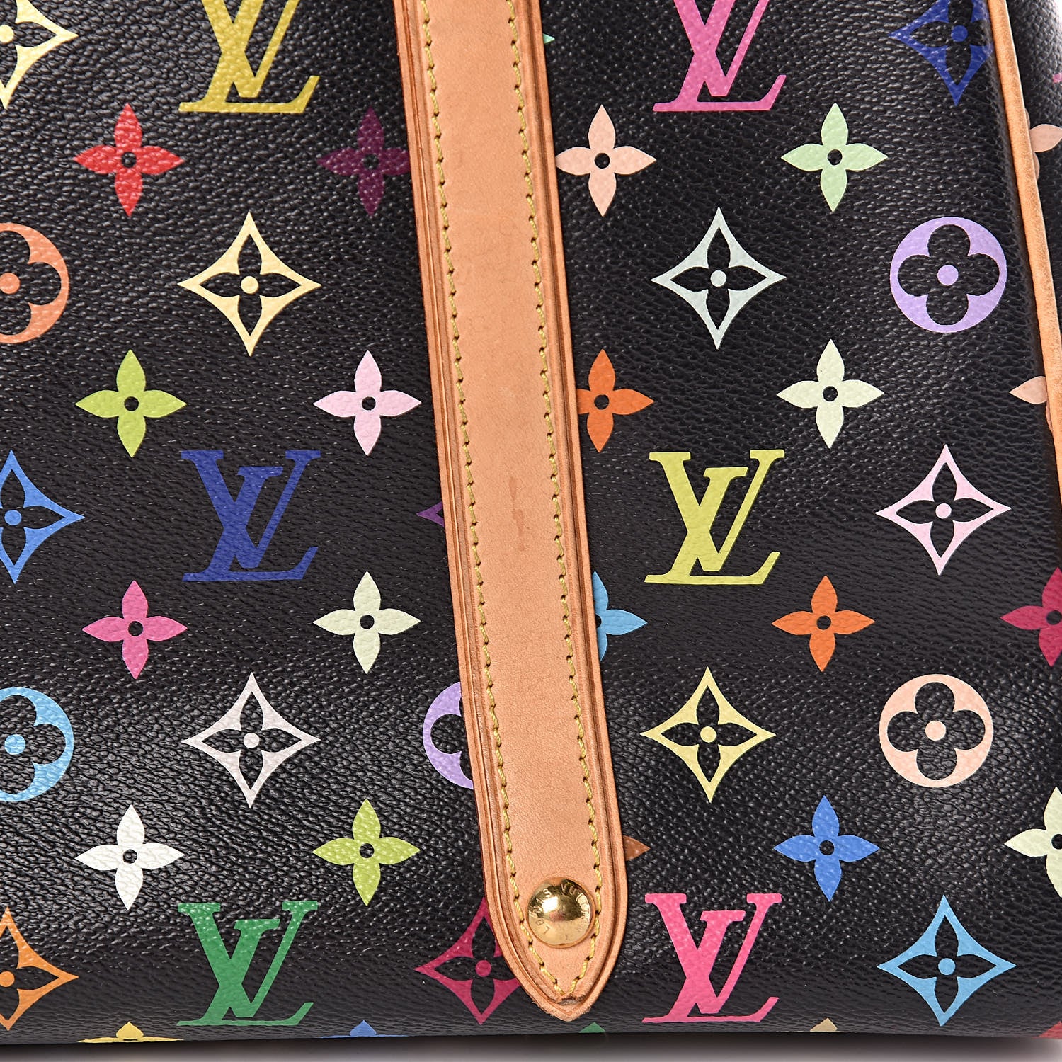 Louis Vuitton Monogram Multicolor Aurelia MM Black 17 of 19