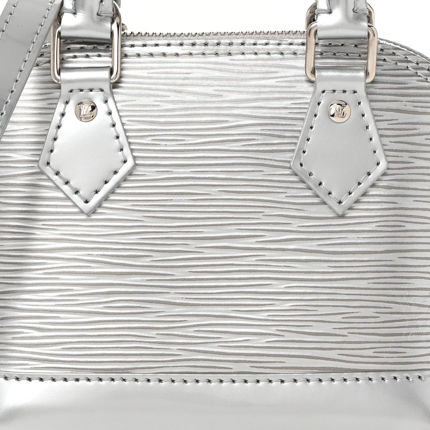 Louis Vuitton Epi Nano Alma Metallic Silver 7 of 10