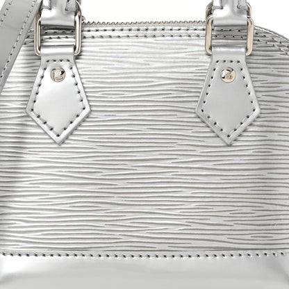 Louis Vuitton Epi Nano Alma Metallic Silver 7 of 10