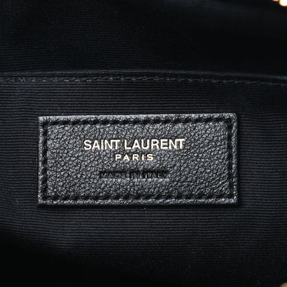 Saint Laurent Lambskin Monogram Lou Camera Bag Burgundy 6 of 11