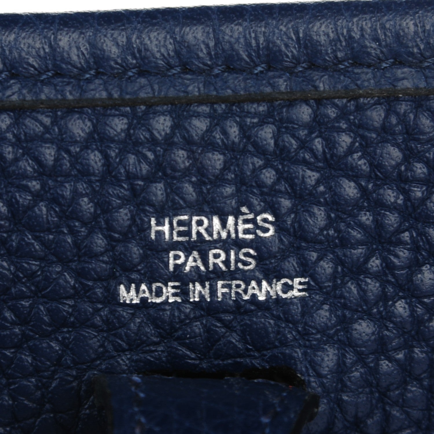 Hermes Taurillon Clemence Amazone Evelyne TPM Bleu Saphir Paradis 8 of 11