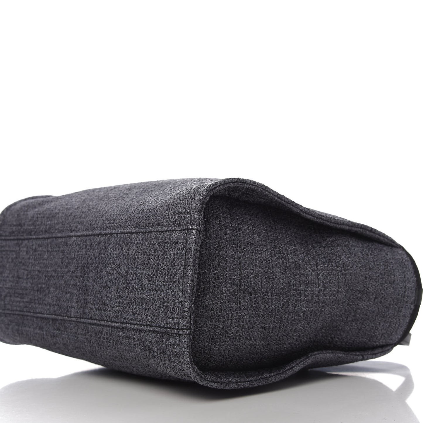 Lurex Boucle Small Deauville Tote Black