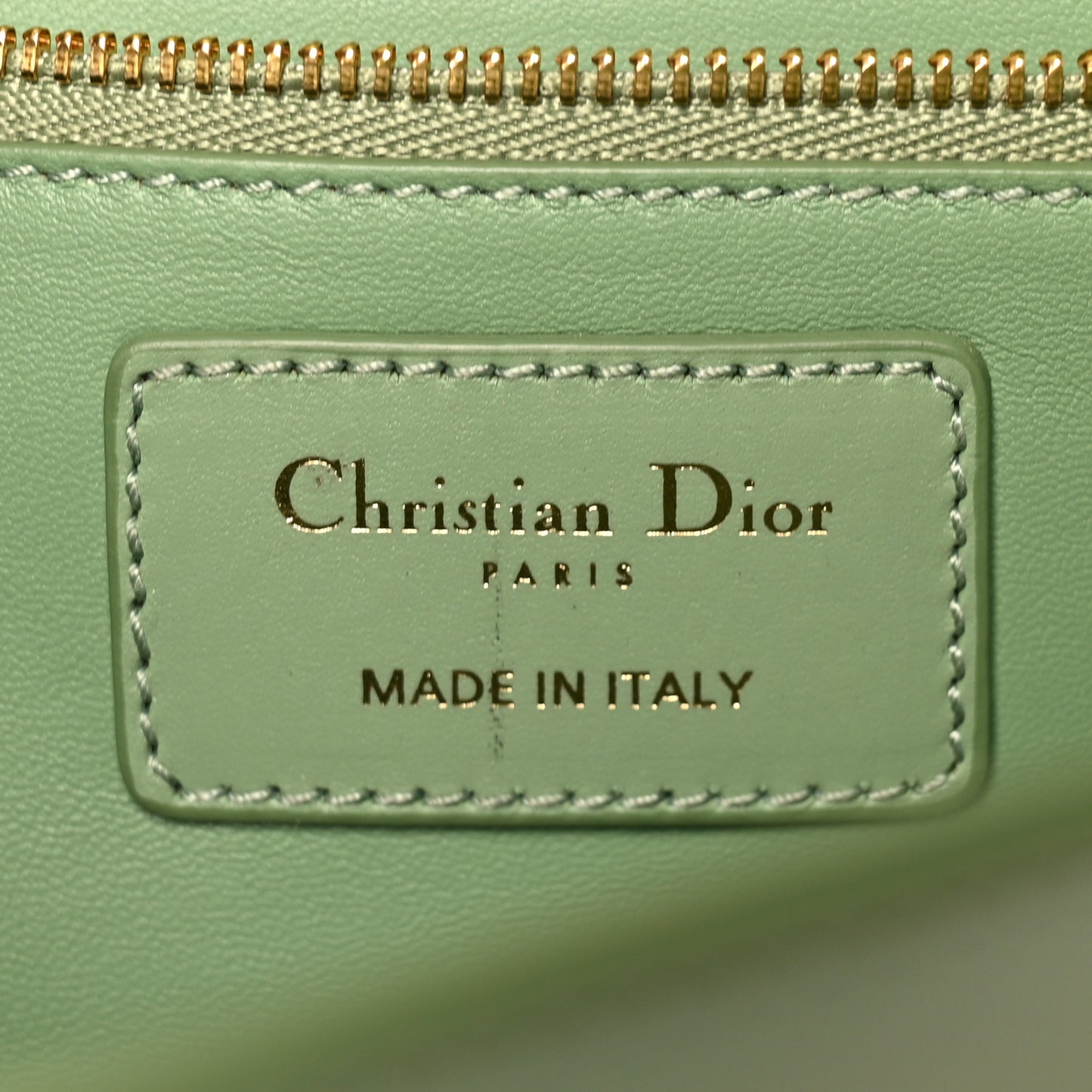 Smooth Calfskin 30 Montaigne Flap Bag Mint Green